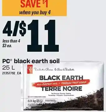 Independent Grocer Pc black earth soil offer