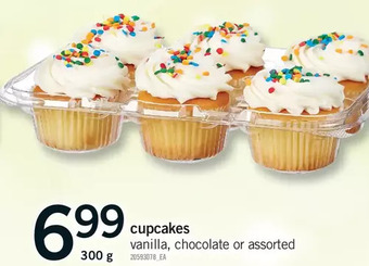 Fortinos Cupcakes offer