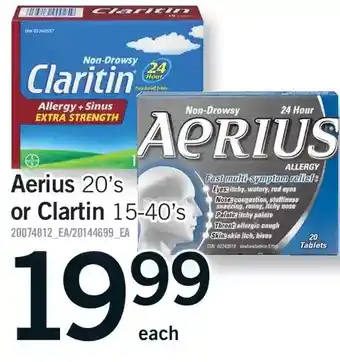 Fortinos Aerius or claritin offer