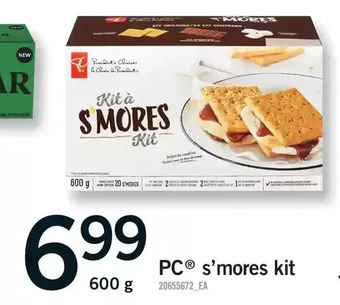 Fortinos Pc s'mores kit offer
