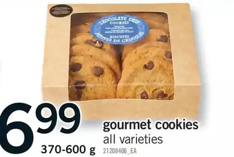 Fortinos Gourmet cookies offer