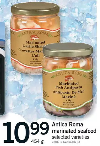 Fortinos Antica roma marinated seafood offer