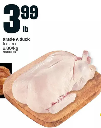 Loblaws Grade a duck offer