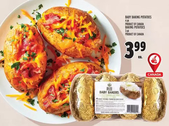 Metro Baby baking potatoes | baking potatoes offer