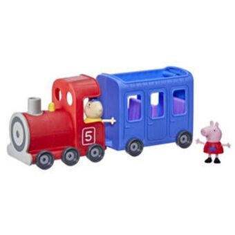 Toys R us Peppa pig peppa's adventures miss rabbit's train 2-part detachable vehicle preschool toy offer
