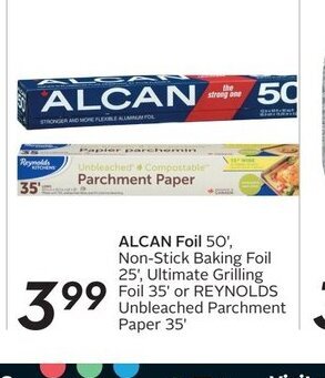 Sobeys Alcan Foil offer