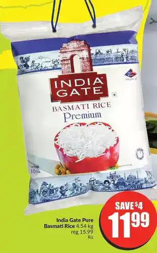 FreshCo India gate pure basmati rice offer