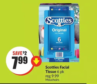 FreshCo Scotties facial tissue offer