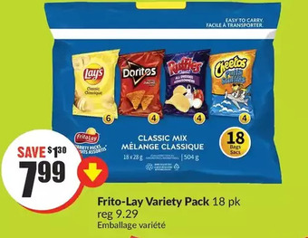 FreshCo Frito-lay variety pack offer
