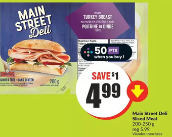 FreshCo Main street deli sliced meat offer