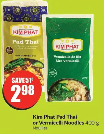FreshCo Kim phat pad thai or vermicelli noodles offer