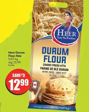 FreshCo Heer durum flour atta offer