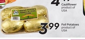Sobeys Foil Potatoes offer