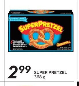 Sobeys SUPER PRETZEL 368 g offer