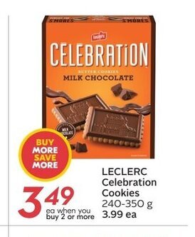Sobeys LECLERC Celebration Cookies offer