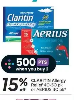 Sobeys CLARITIN Allergy Relief 40-50 pk offer