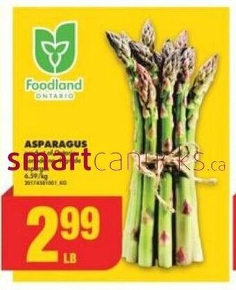 No Frills ASPARAGUS offer