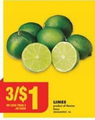 No Frills LIMES offer