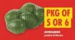 No Frills AVOCADOS offer
