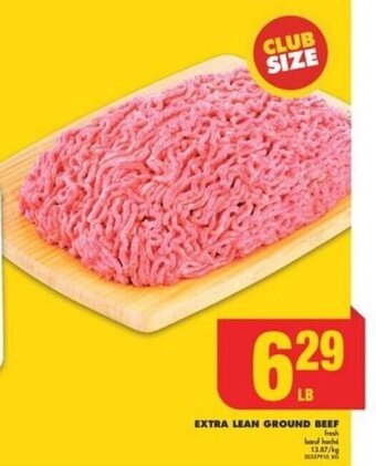No Frills EXTRA LEAN GROUND BEEF offer