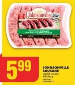 No Frills Johnsonville Sausage offer
