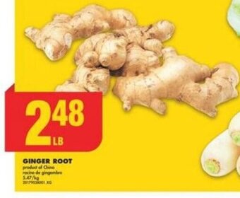 No Frills GINGER ROOT offer