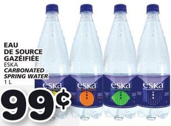 IGA CARBONATED SPRING WATER 1 L offer