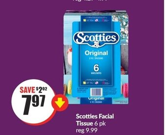 FreshCo Scotties Facial Tissue offer