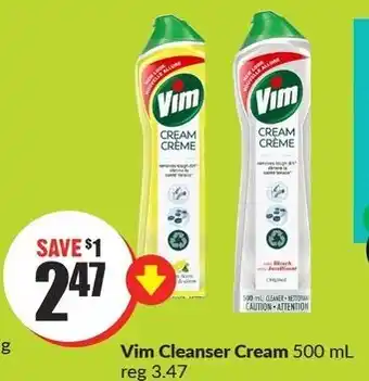 FreshCo Vim Cleanser Cream 500 mL offer