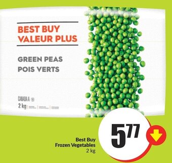 FreshCo Best Buy Frozen Vegetables 2 kg offer