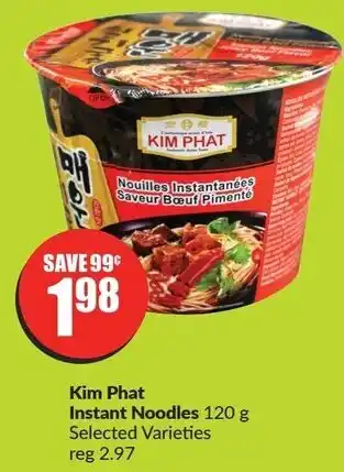 FreshCo Kim Phat Instant Noodles 120 g offer