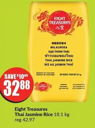 FreshCo Eight Treasures Thai Jasmine Rice 18.1 kg offer