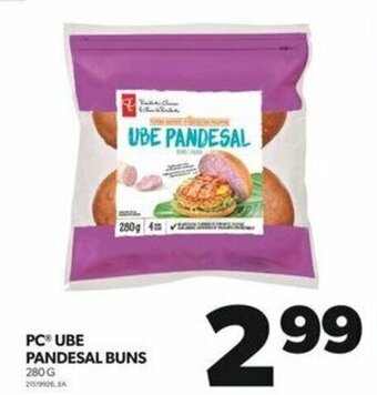 Real Canadian Superstore PC UBE PANDESAL BUNS 280 G offer