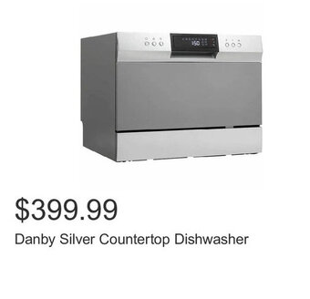 Costco Danby Silver Countertop Dishwasher offer