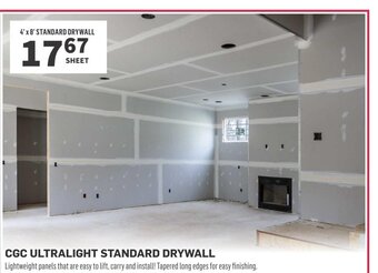 Co-op CGC ULTRALIGHT STANDARD DRYWALL offer
