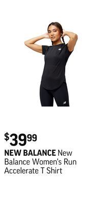 Sport Chek New balance women's run accelerate t shirt offer