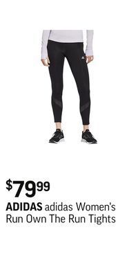 Sport Chek Adidas women's run own the run tights offer