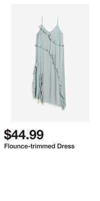 H&M Flounce-trimmed dress offer