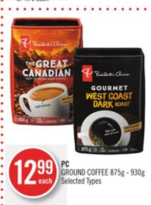 Shoppers Drug Mart Pc ground coffee offer