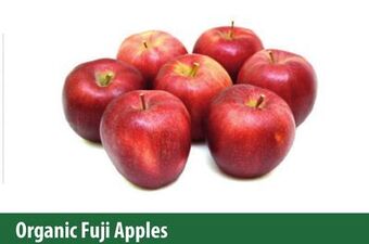 Healthy Planet Organic fuji apples offer