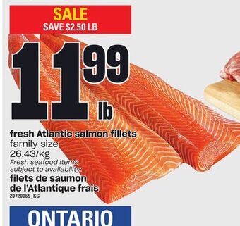 Independent City Market Filets de saumon de l'atlantique frais offer