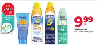 Rexall Coppertone sun care offer