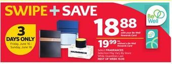 Rexall Select fragrances offer