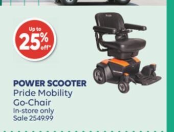 Wellwise by Shoppers Power scooter pride mobility go-chair offer