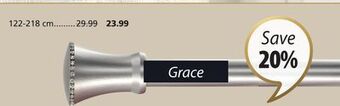 JYSK Grace curtain rod offer