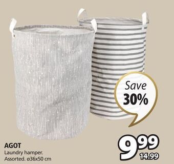 JYSK Agot laundry hamper offer