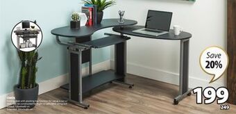 JYSK Owen folding desk offer