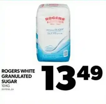 Real Canadian Superstore ROGERS WHITE GRANULATED SUGAR 10 KG offer