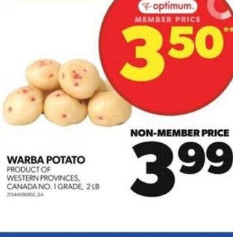 Real Canadian Superstore WARBA POTATO offer