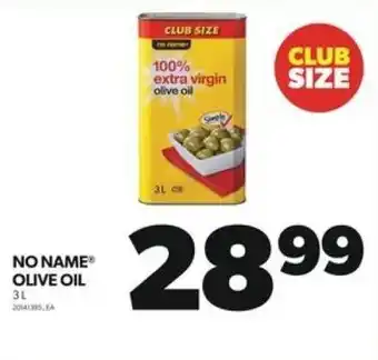 Real Canadian Superstore NO NAMEⓇ OLIVE OIL 3L offer